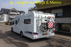 de camper van Marja & Menno